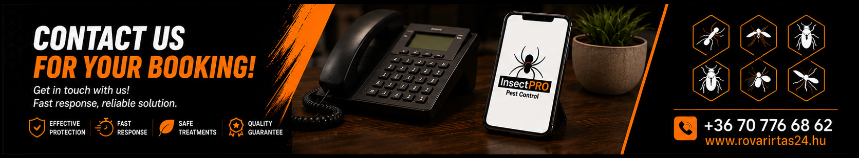 Contact – at your service, fast response, reliable solution