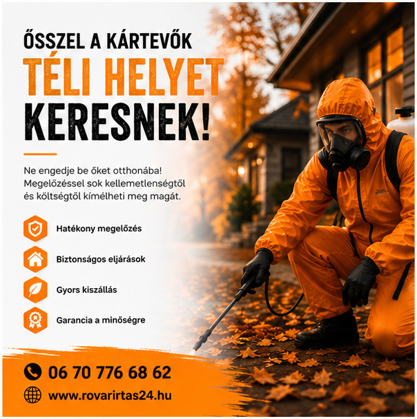 InsectPRO – ősszel a kártevők téli helyet keresnek