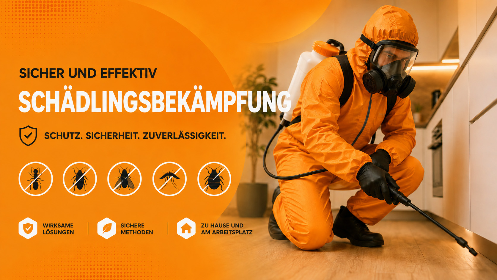 InsectPRO professionelle Flotte für Insekten- und Nagetierbekämpfung